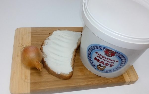 Bravčová škvarená masť vedro 5 kg 1903
